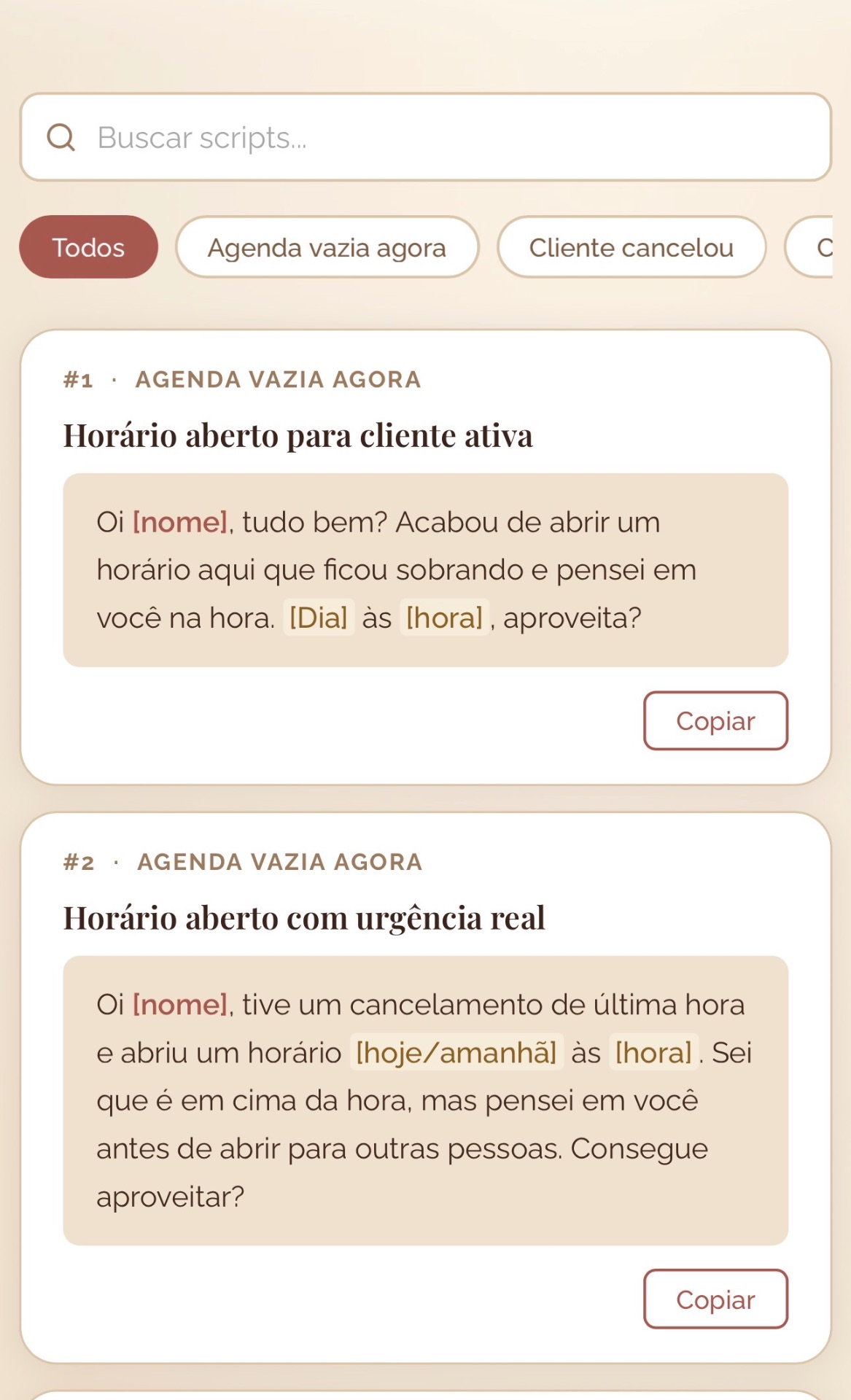 57 Scripts prontos